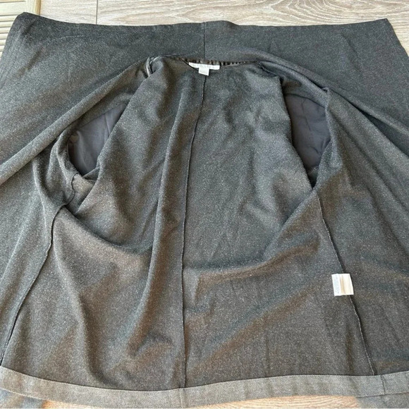 Tavora Grey  Waterfall Open Front Cardigan Made in Canada - Picture 9 of 15